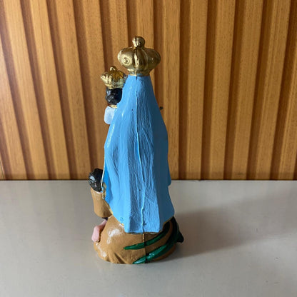 IMAGEM DE RESINA NACIONAL NOSSA SENHORA DA PENHA MOD2 15CM (1 UNIDADE)