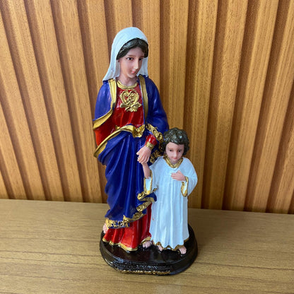 IMAGEM DE RESINA NACIONAL MARIA PASSA A FRENTE 20CM (1 UNIDADE)