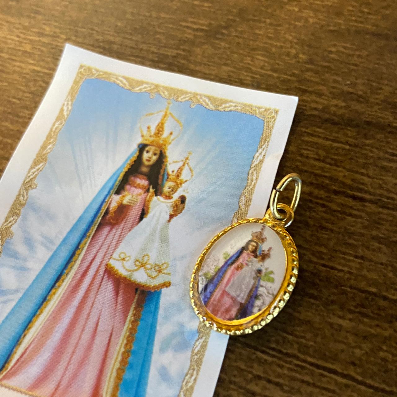 MEDALHA ALUMINIO NOSSA SENHORA DA PENHA (36 UNIDADES)