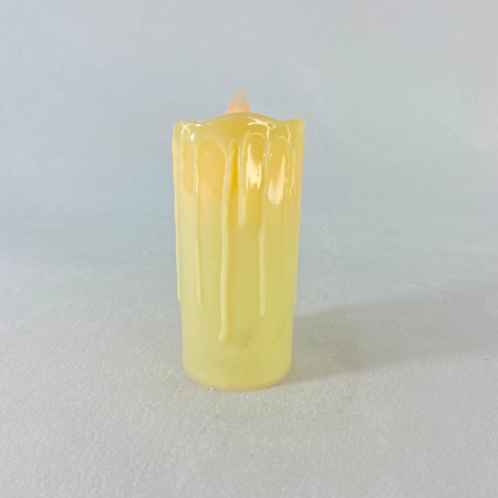 VELA ELETRÔNICA DERRETIDA 10CM (1 UNIDADE)
