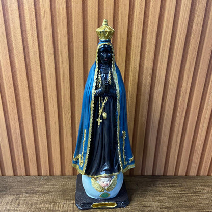 IMAGEM DE RESINA IMPORTADA NOSSA SENHORA APARECIDA 31CM (1 UNIDADE)