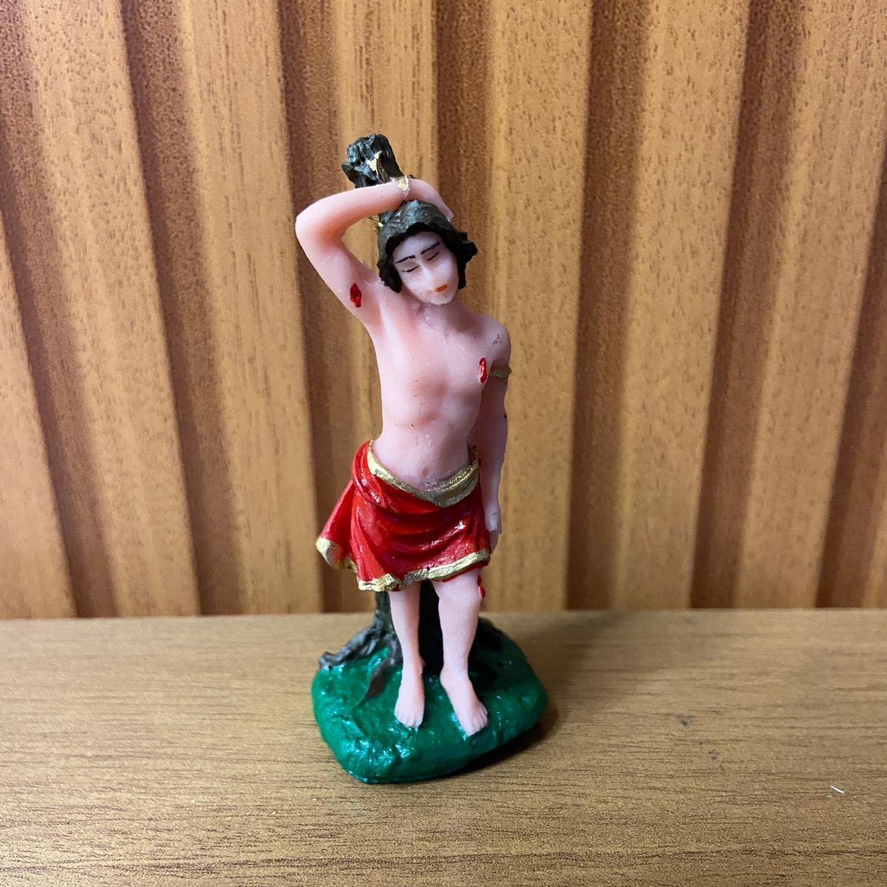 IMAGEM DE RESINA NACIONAL SÃO SEBASTIÃO 07CM (6 UNIDADES)