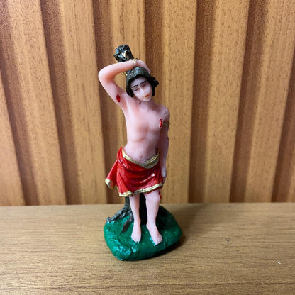 IMAGEM DE RESINA NACIONAL SÃO SEBASTIÃO 07CM (6 UNIDADES)