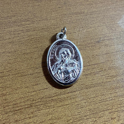 MEDALHA ITALIANA SÃO PEDRO E SÃO PAULO  (6 UNIDADES)