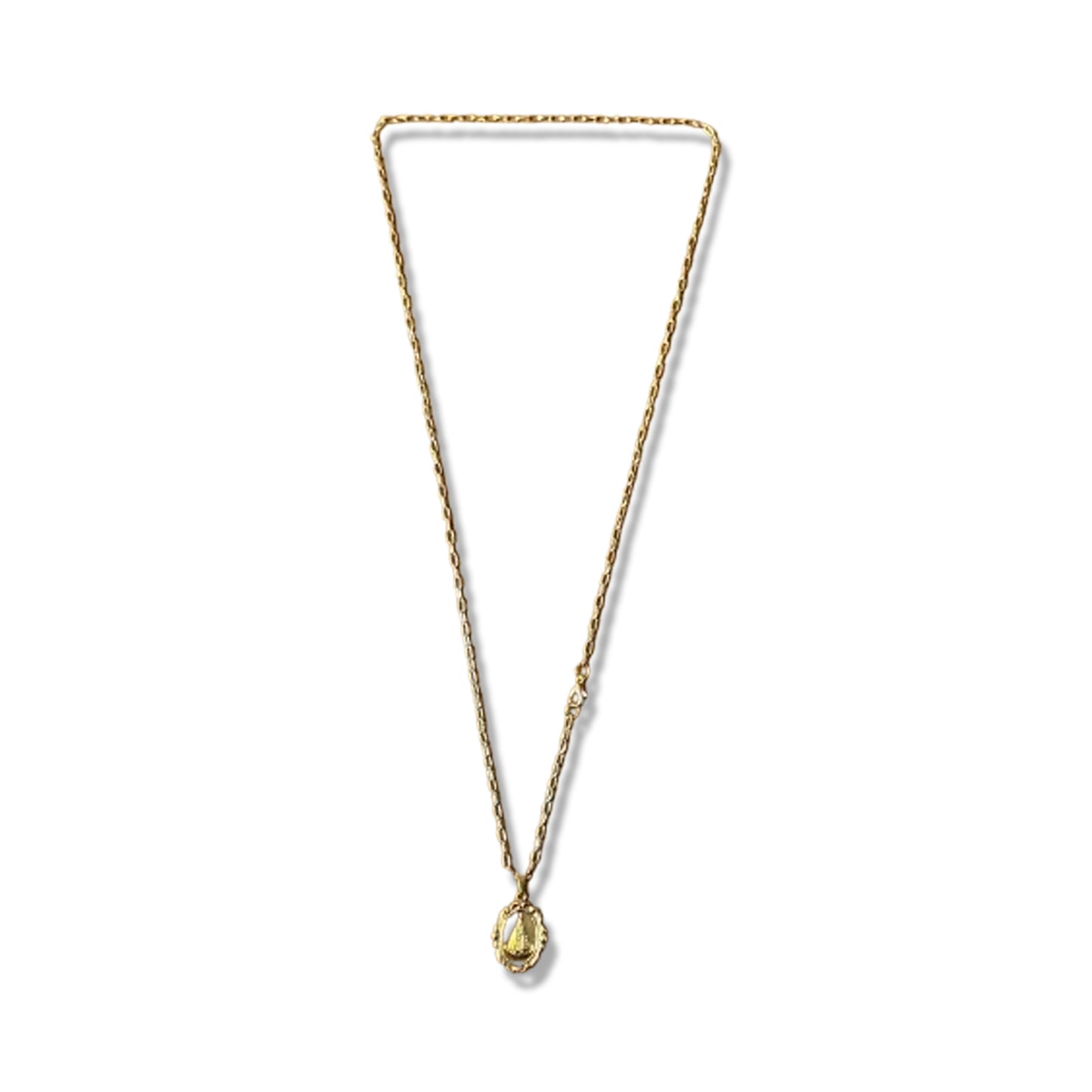 CORRENTE DOURADA NOSSA SENHORA APARECIDA MOD5 (1 UNIDADE)