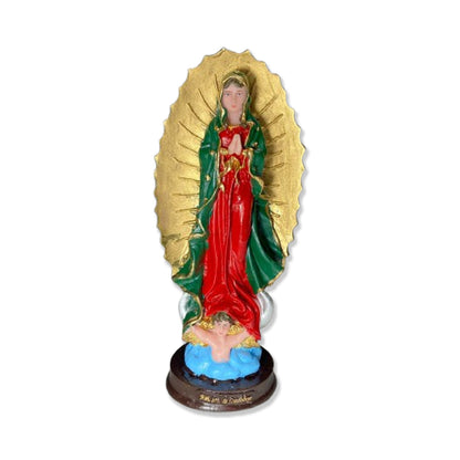 IMAGEM DE RESINA NACIONAL NOSSA SENHORA DE GUADALUPE 21CM (1 UNIDADE)