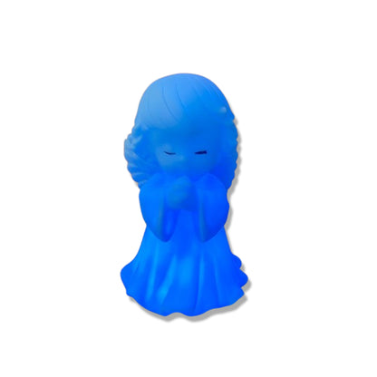 LUMINÁRIA LED ANJINHO AZUL 14,6CM (1 UNIDADE)