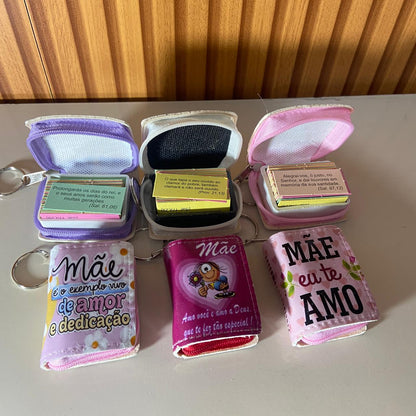 PRECIOSAS PROMESSAS MÃE - FRASES SORTIDAS ( 6 UNIDADES)