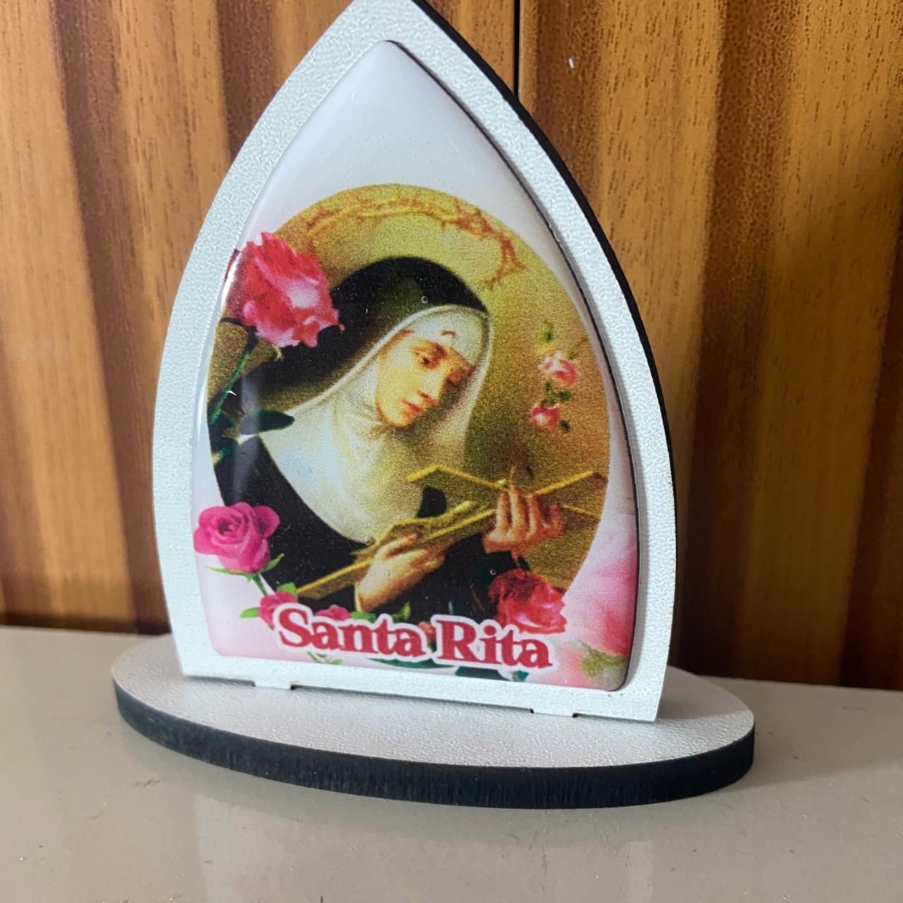 CAPELA MDF DESMONTÁVEL SANTA RITA DE CÁSSIA 11CM (1 UNIDADE)