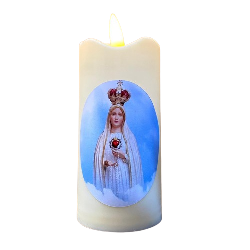 VELA ELETRÔNICA NOSSA SENHORA DE FÁTIMA (1 UNIDADE)
