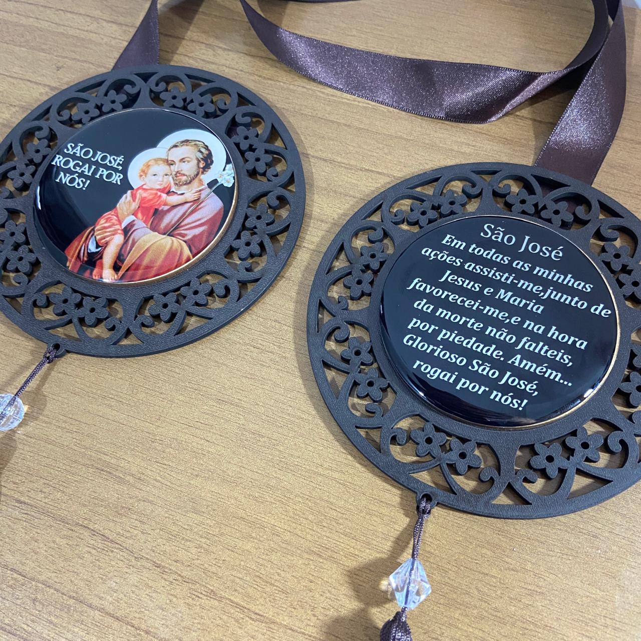 ESCAPULÁRIO DE PORTA TABACO SÃO JOSÉ (1 UNIDADE)