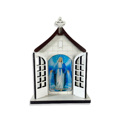 CAPELA PORTA NOSSA SENHORA DAS GRAÇAS 16CM (1 UNIDADE)