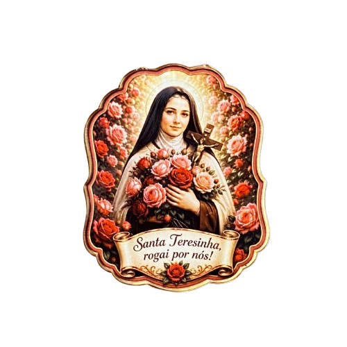 IMÃ DE ACRÍLICO SANTA TERESINHA (1 UNIDADE)