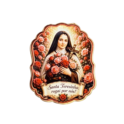IMÃ DE ACRÍLICO SANTA TERESINHA (1 UNIDADE)