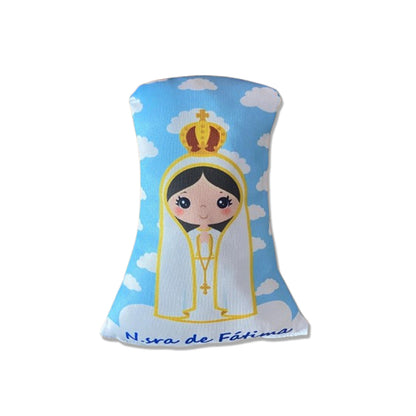 ALMOFADA PEQUENA NOSSA SENHORA DE FÁTIMA (1 UNIDADE)