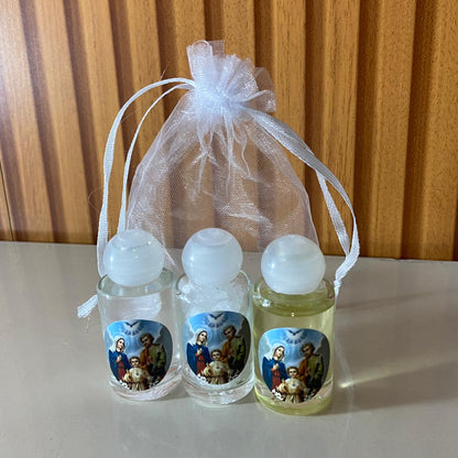 KIT AGUA SAL E ÓLEO SAGRADA FAMÍLIA  (1 UNIDADE)