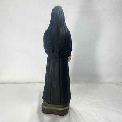 IMAGEM DE GESSO SANTA MADRE PAULINA 29CM (1 UNIDADE)