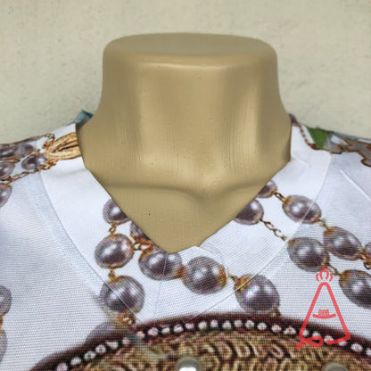 CAMISETA RELIGIOSA NOSSA SENHORA DO ROSÁRIO TAMANHO:GG (1 UNIDADE)