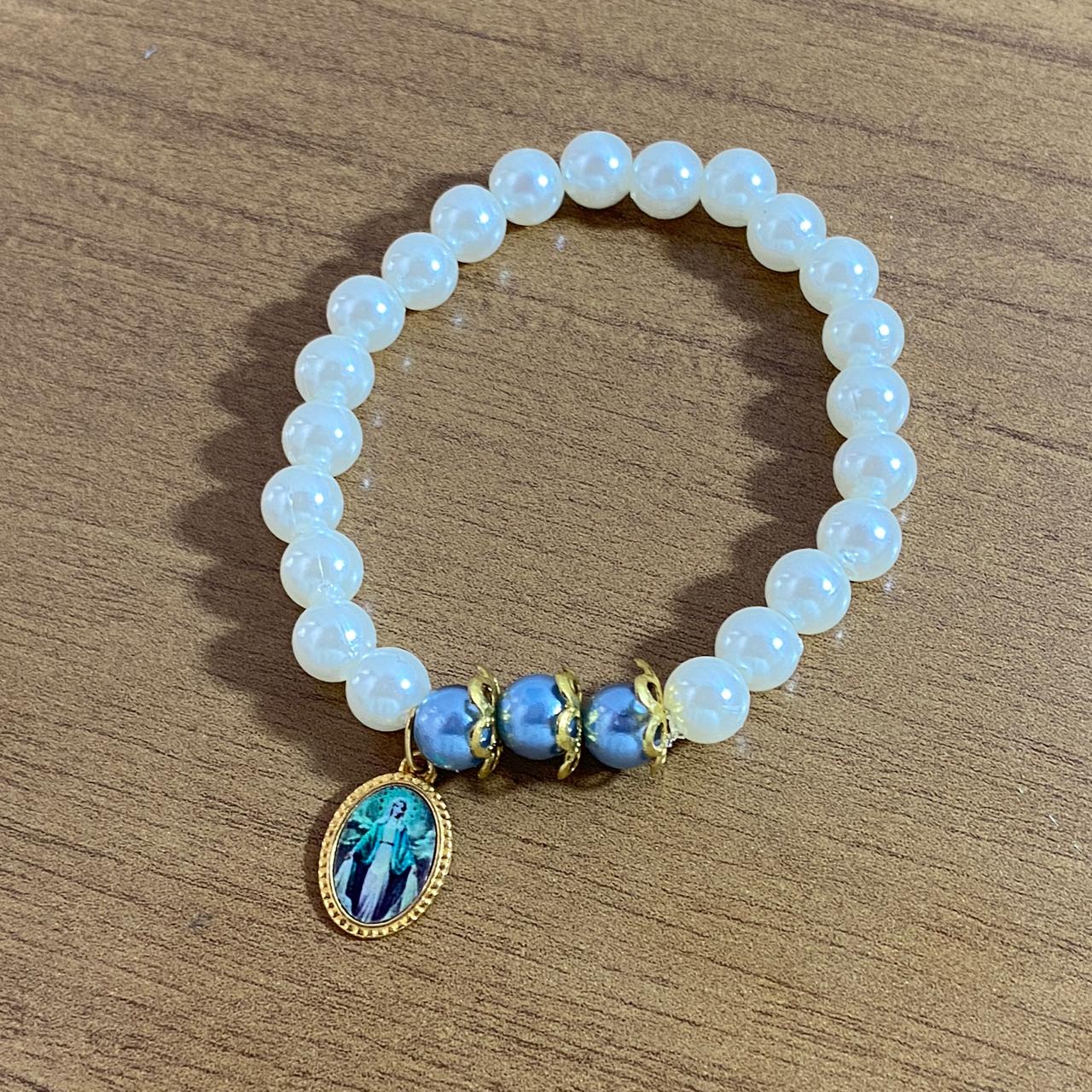 PULSEIRA PÉROLA NOSSA SENHORA DAS GRAÇAS  (01 UNIDADE)