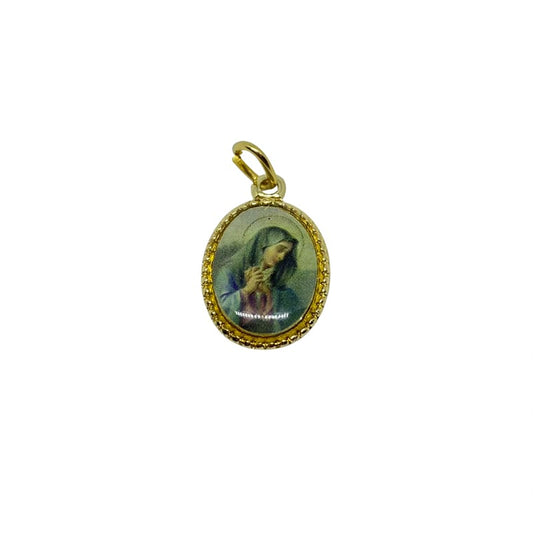 MEDALHA ALUMINIO NOSSA SENHORA DAS DORES (36 UNIDADES)