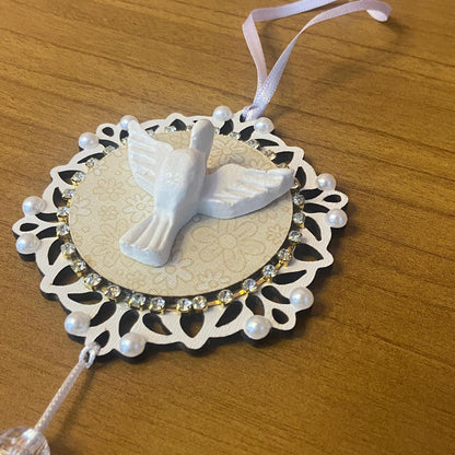 MANDALA DE BERÇO DIVINO ESPIRITO SANTO P BRANCO (1 UNIDADE)