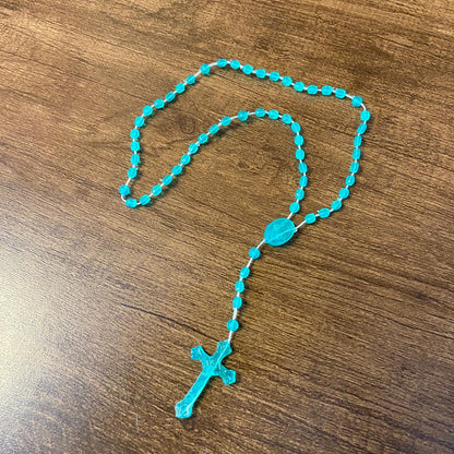 TERÇO ACRÍLICO P VERDE CLARO (12 UNIDADES)