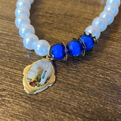 PULSEIRA PÉROLA NOSSA SENHORA DE LOURDES  (01 UNIDADE)
