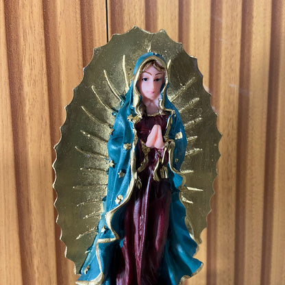 IMAGEM DE RESINA NACIONAL NOSSA SENHORA DE GUADALUPE MOD2 21CM (1 UNIDADE)