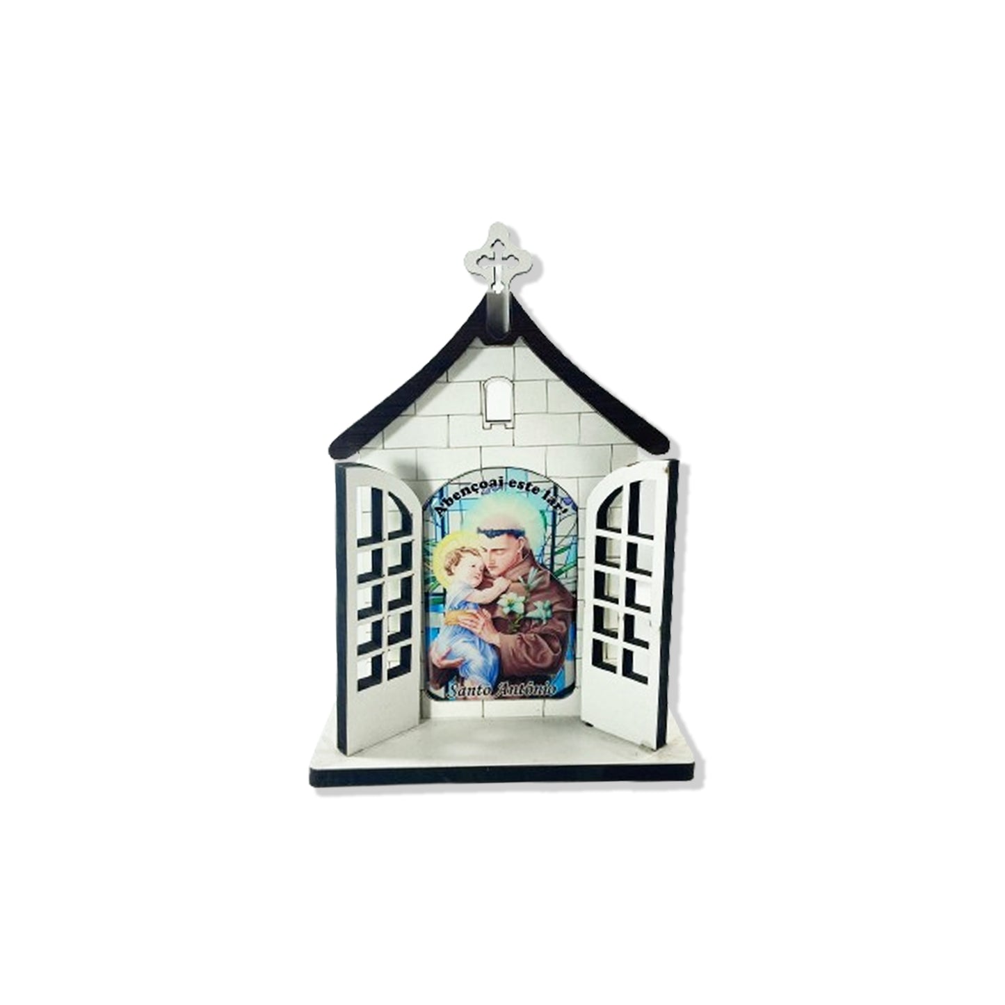 CAPELA PORTA SANTO ANTÔNIO 16CM (1 UNIDADE)