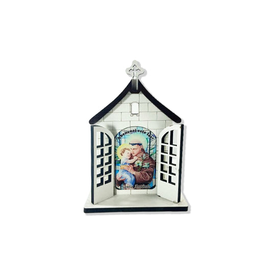 CAPELA PORTA SANTO ANTÔNIO 16CM (1 UNIDADE)
