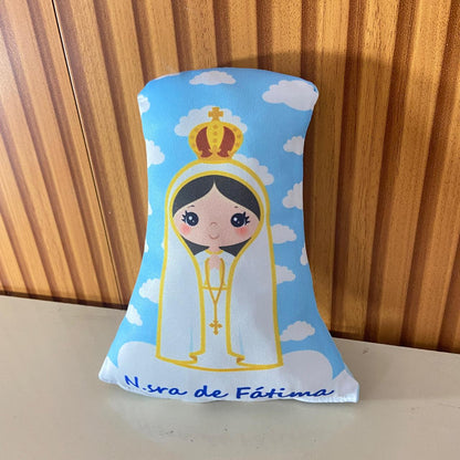 ALMOFADA PEQUENA NOSSA SENHORA DE FÁTIMA (1 UNIDADE)