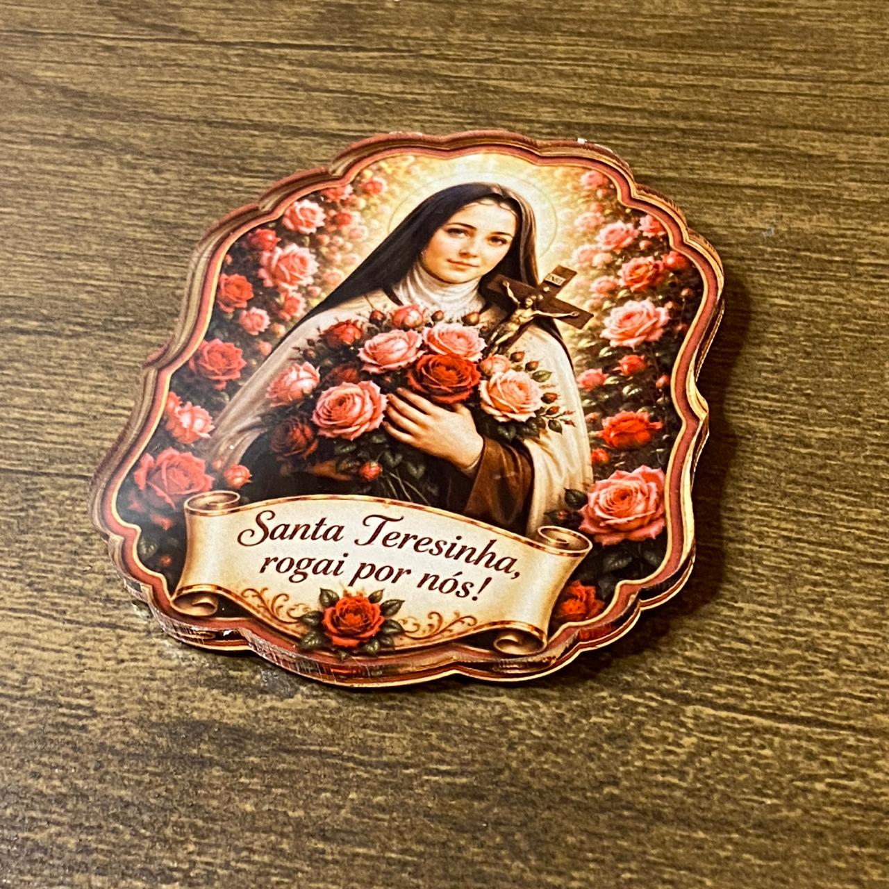 IMÃ DE ACRÍLICO SANTA TERESINHA (1 UNIDADE)