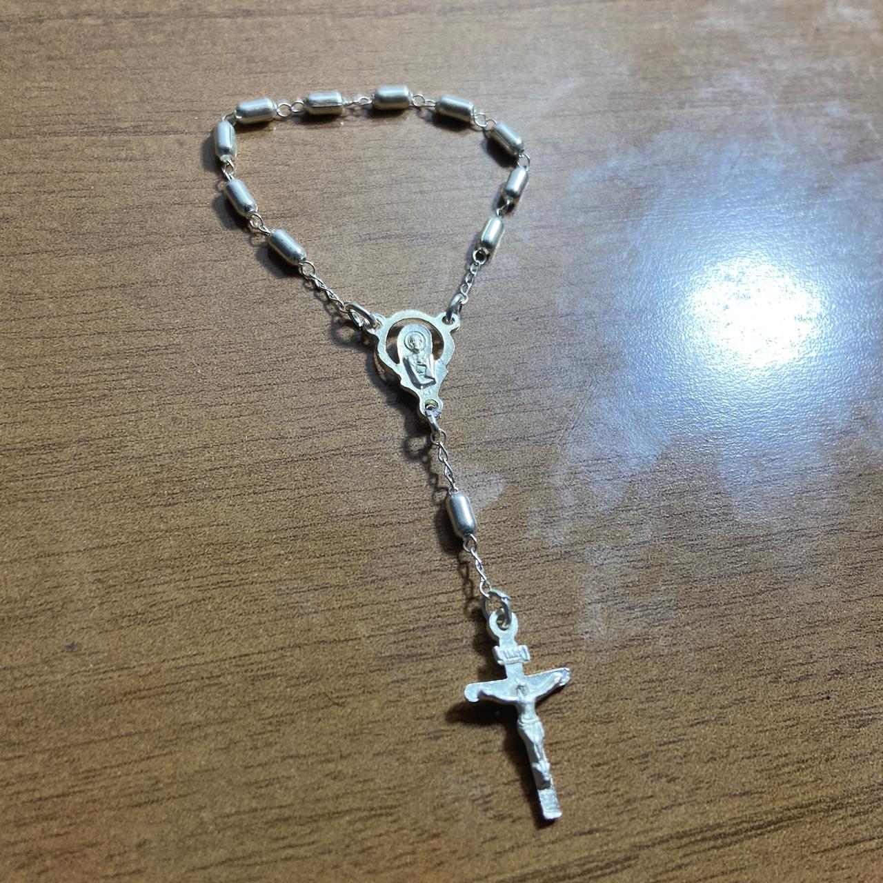 DEZENA PRATEADA NOSSA SENHORA DO SILÊNCIO  (3 UNIDADES)