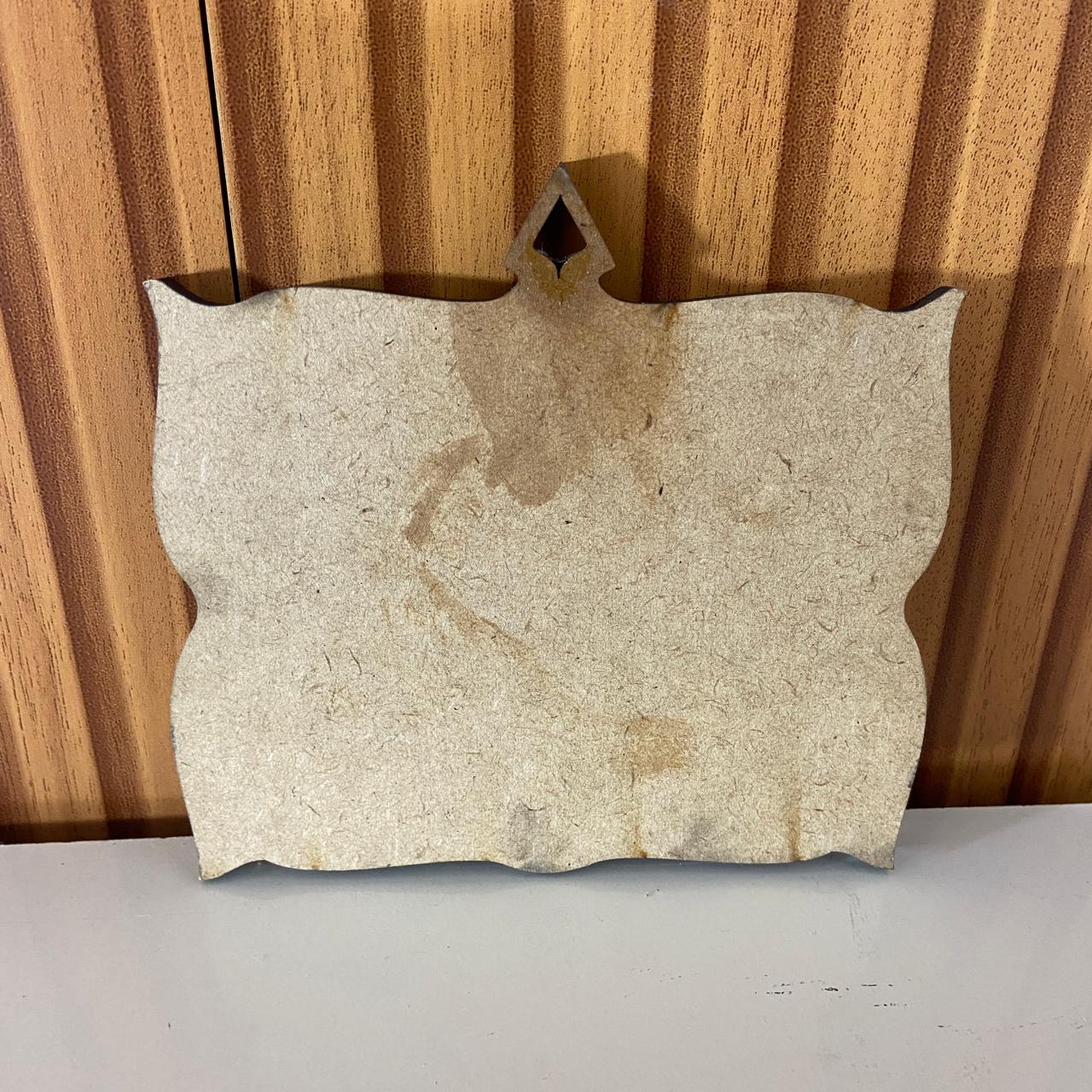 PORTA CHAVE RESINADO NOSSA SENHORA DE FÁTIMA MOD2 14CM (1 UNIDADE)