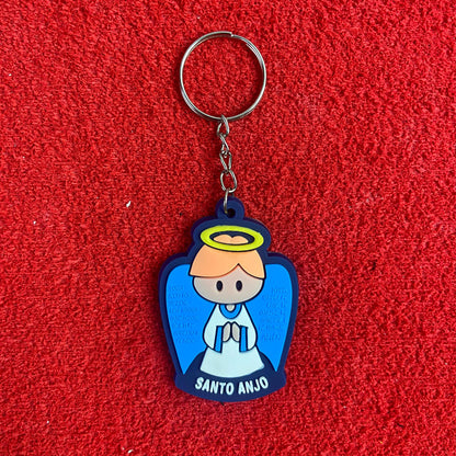 CHAVEIRO EMBORRACHADO SANTO ANJO AZUL (12 UNIDADES)
