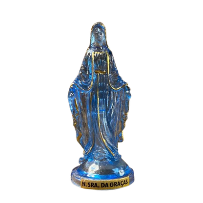 IMAGEM DE ACRÍLICO NOSSA SENHORA DAS GRAÇAS 11CM (1 UNIDADE)