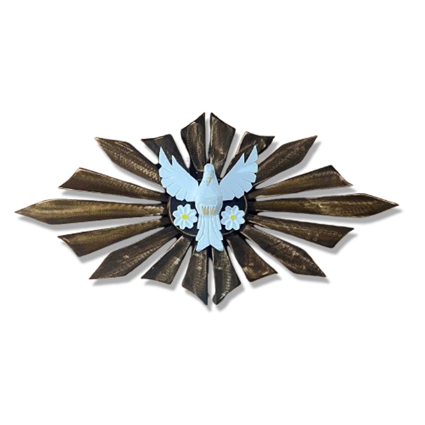 MANDALA MADEIRA MARROM DIVINO ESPIRITO SANTO 48CMX1M  (1 UNIDADE)