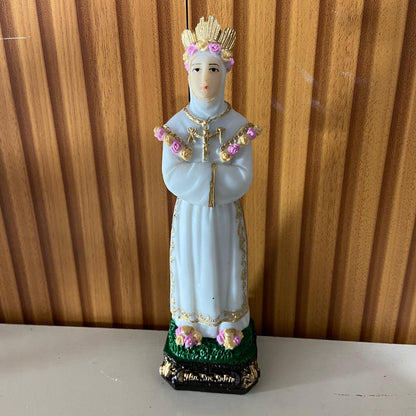 IMAGEM DE RESINA NACIONAL NOSSA SENHORA DE SALETTE 22CM (1 UNIDADE)