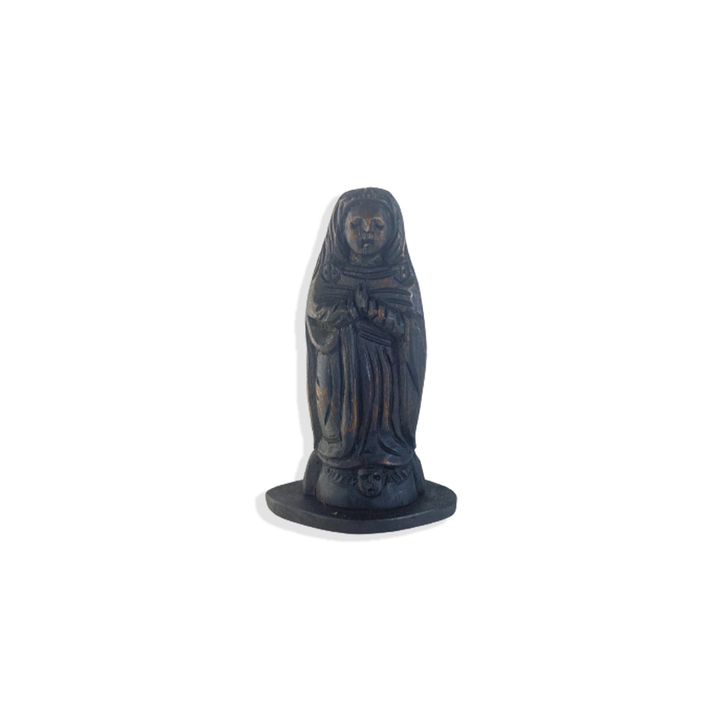 RÉPLICA DE MADEIRA NOSSA SENHORA APARECIDA 12CM (1 UNIDADE)