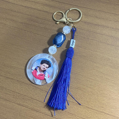 CHAVEIRO DE PEDRARIAS SÃO CARLO ACUTIS EM RESINA (1 UNIDADE)