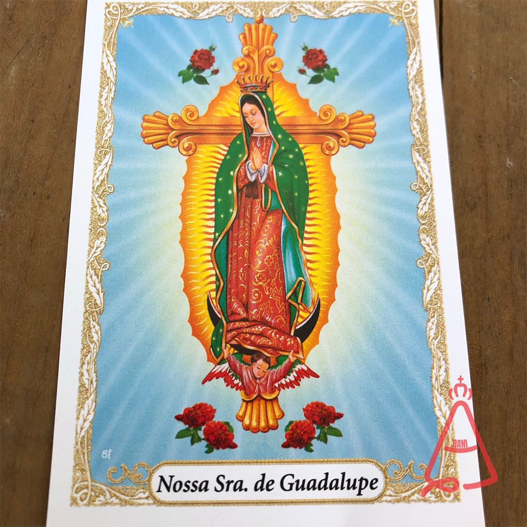 FOLHETO DE ORAÇÃO NOSSA SENHORA DE GUADALUPE (300 UNIDADES)