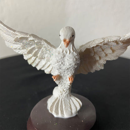 IMAGEM DE RESINA IMPORTADA DIVINO ESPIRITO SANTO 7CM (1 UNIDADE)