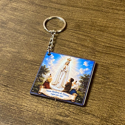CHAVEIRO DE MDF NOSSA SENHORA DE FÁTIMA (1 UNIDADE)