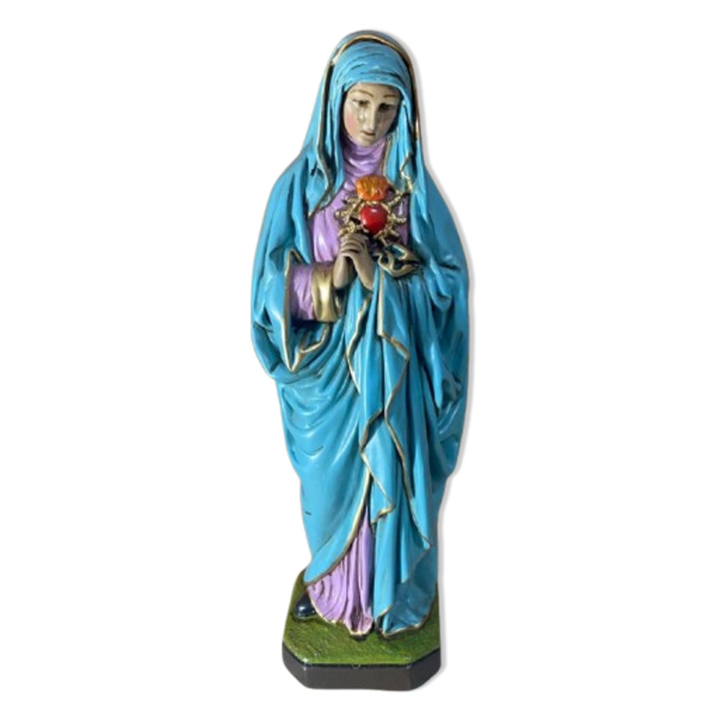 IMAGEM DE GESSO NOSSA SENHORA DAS DORES 43CM (1 UNIDADE)