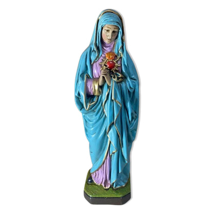 IMAGEM DE GESSO NOSSA SENHORA DAS DORES 43CM (1 UNIDADE)