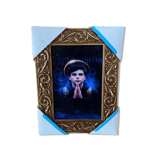 QUADRO COM MOLDURA RESINADO CARLO ACUTIS 20,5X15,5 (1 UNIDADE)