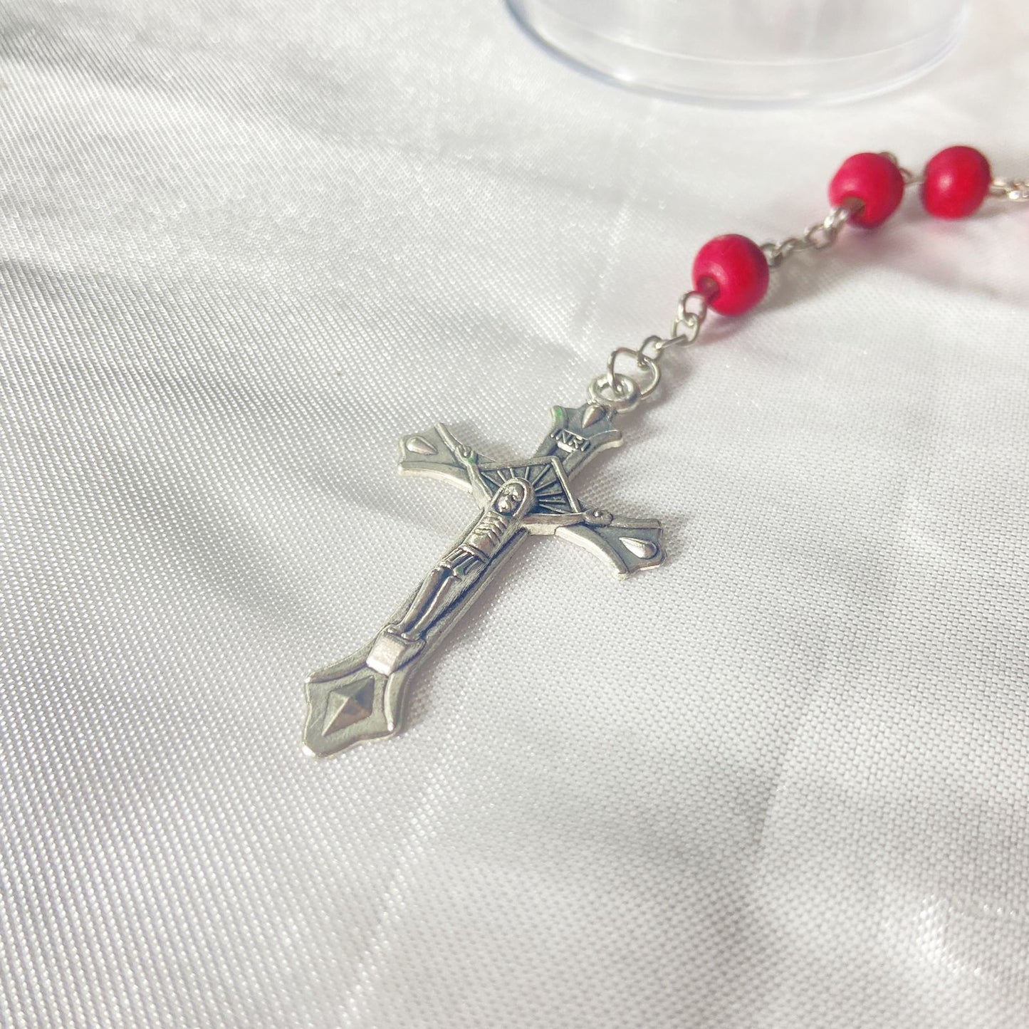 TERÇO PERFUMADO NOSSA SENHORA APARECIDA 6MM (6 UNIDADES)