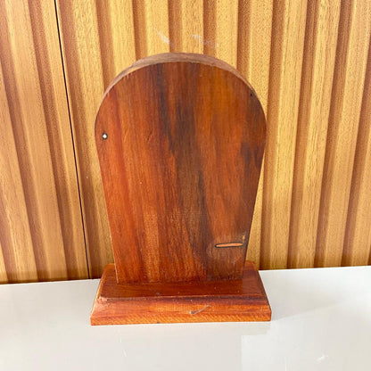 ADORNO DE MESA MADEIRA NOSSA SENHORA APARECIDA 19CM (1 UNIDADE)