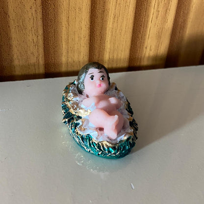 IMAGEM DE RESINA NACIONAL MENINO JESUS 05CM (6 UNIDADES)