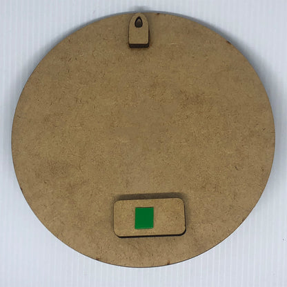 PORTA AGUA BENTA MDF REDONDO NOSSA SENHORA DAS GRAÇAS 15CM (1 UNIDADE)